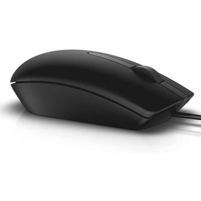 Mouse DELL MS116, cu fir, negru - Img 2