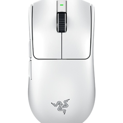 Mouse Razer Viper V3 Pro, conectivitate Razer HyperSpeed Wireless si prin fir, durata de viata baterie pana la 95 ore la 1000 Hz, pana la 62 ore la 2000 Hz, pana la 40 ore la 4000 Hz, pana la 17 ore la 8000 Hz, alb - Img 7