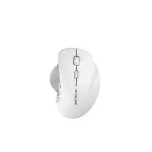 Mouse Serioux Glide 515 Wireless, Alb, Senzor: Optic, DPI: 800/ 1200/ 1600, conexiune: Dongle USB 2,4 GHz, banda de frecventa: 2,4 GHz, click silentios, design ergonomic, alimentare: 1 baterie AA inclusa, 1,5 V, cerințe OS: Win, Mac, Vista