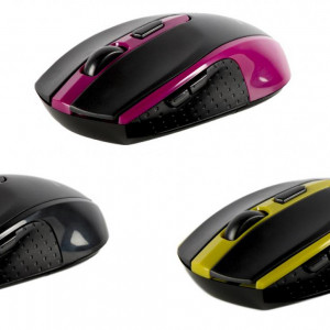Mouse Serioux, Pastel 600, fara fir, USB, senzor optic, distanta de operare; 10m, precizie: 1000/1600DPI ajustabila, 6 butoane, 2x baterie AAA, sisteme de operare: Windows / Mac OS / Linux, verde