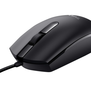 Mouse Trust Basi, cu fir, negru - Img 2