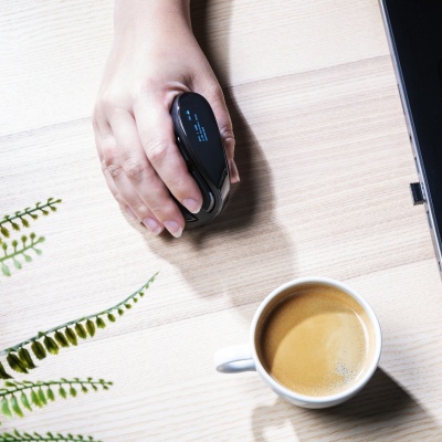 Mouse Trust Voxx, Rechargeable Ergonomic Wireless, negru - Img 15