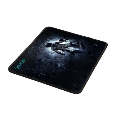 MousePAD SPACER gaming, cauciuc si material textil, 250 x 210 x 3 mm, imagini, negru - Img 2