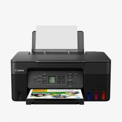 "Multifunctional inkjet color CISS Canon PIXMA G3470 Black, dimensiune A4(Printare, Copiere, Scanare), viteza imprimare 11ipm alb-negru, 6ipm color,rezolutie printare 4800x1200 dpi, imprimare fara margini, alimentarehartie 100 coli, scanner CIS rezolutie - Img 4