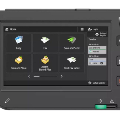 Multifunctional laser color Canon imageRUNNER C3326i, dimensiune A3 (Printare, Copiere, Scanare, Fax Optional), duplex, viteza imprimare 26ppm A4 / 15ppm A3, rezolutie printare 1200dpi × 1200dpi, , procesor 1.6GHz, memorie 2GB RAM, alimentare hartie 100 - Img 5