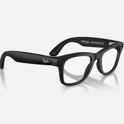 ORW4012 META WAYFARER High Bridge Fit - Matte Black - Clear Gen 2 - Img 2