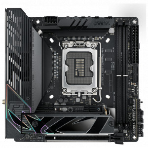 Placa de baza Asus ROG STRIX Z790-I GAMING LGA1700, 2x DDR5, 1x HDMI, 2x Thunderbolt 4, 1x PCIe x16, 2x M.2, 4x SATA 6 Gbps, WIFI 6E, Bluetooth v5.3, LAN 2.5 Gbps, mini ATX