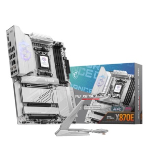 Placa de Baza MSI MPG X870E EDGE TI WIFI AM5, 4x DDR5, 1x HDMI 2x Type-C DP, 3x PCIE x16, 4x M.2, 4x SATA 6GB/s, ATX