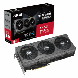 Placa Video Asus TUF Gaming Radeon RX 7600 XT OC 16GB GDDR6 128 bit, PCI Gen 4, 1x HDMI 3x DP