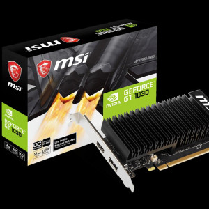 Placa video MSI GeForce GT 1030 2GHD4 LP OC, 2GB, DDR4, 64-bit