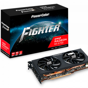 Placa video PowerColor Fighter AMD Radeon RX 6700 10GB GDDR6