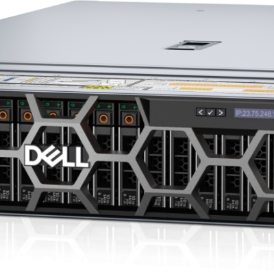 PowerEdge R7625 Rack Server 2x AMD EPYC 9124 3.0GHz, 16C/32T, 64M Cache (200W) DDR5-4800, 2x 32GB RDIMM, 5600MT/s, 2x 480GB SSD SATA Read Intensive 6Gbps 512e 2.5in Hot-plug, 2.5 Chassis with up to 16 SAS4/SATA Drives, Broadcom 5720 Dual Port 1GbE LOM,