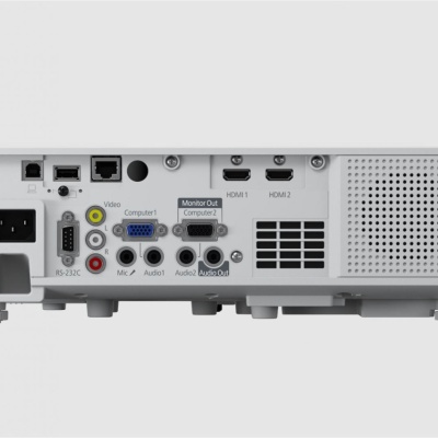 Proiector EPSON EB-L260F, 3LCD, RGB, 4600 lumeni, FHD 1080p, 16:9, Cpontrast:2.500.000:1, lampa 20.000 ore/ 30.000 ore Eco mode, dimensiune imagine: 31"-310", Interfata: USB 2.0-A, USB 2.0, RS-232C, Ethernet interface (100 Base-TX / 10 Base-T), Wi-Fi - Img 3