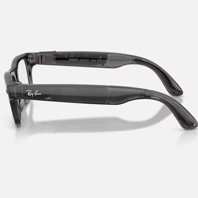 Ray-Ban Meta Blayzer Optics Gen 2 AI Glasses Shiny Transparent Black/Demo - Img 3