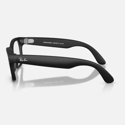 Ray-Ban Meta Wayfarer Gen 2 High Bridge FIT Matte Black Clear/Grey Transitions 50-22 - Img 7