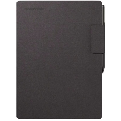 ReMarkable Paper Pro Tablet- Marker Plus Black + Book Folio Mosaic Weave Basalt - Img 3