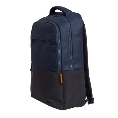 Rucsac laptop Trust Lisboa pentru laptop-uri cu diagonala de 16", material POM, RPET Polyester, RPET twill polyester, volum 23 L, albastru - Img 3