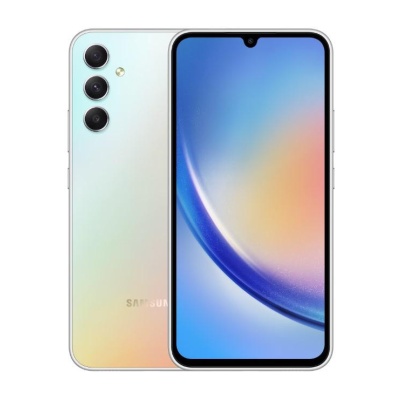 Samsung A34 5G A346B 6.6" 8GB 128GB DualSIM Silver (nonEU spec, CE, Engleza&Romana incl, garantie la NOD)