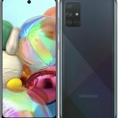 SAMSUNG A71 A715F 6.7" 6GB 128GB DualSIM BLACK