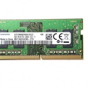 Samsung M471A5244CB0-CTD Memorie RAM laptop, 4GB DDR4 SoDIMM, 2666Mhz, 1xR16