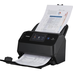 Scanner Canon DR-S130, dimensiune A4, tip sheetfed, viteza scanare: 30ppm alb-negru si color, duplex, rezolutie optica 600dpi, ADF 60 coli, senzor CIS, software: ISIS / TWAIN Driver (Windows 8.1 / 10. Windows Server 2012 R2 /2016 / 2019) CaptureOnTouch - Img 4
