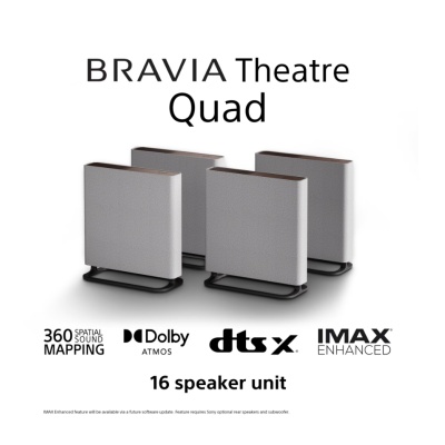 Sistem Home Theatre Sony BRAVIA Theatre Quad HT-A9M2, 4.0.4ch, 504W, Wi- Fi, Bluetooth, 360 Spatial Sound Mapping, Dolby Atmos, Gri - Img 7