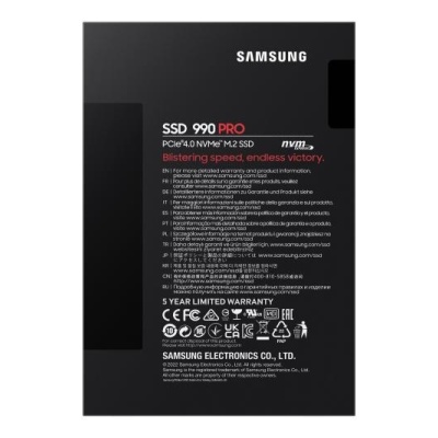 SSD Samsung, 990 PRO, 4TB, M2, PCIe 4.0 , NVMe - Img 8