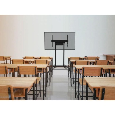 Stand mobil motorizat Neomounts by Newstar, 37"-100", 110 kg, VESA 800x600, negru - Img 4