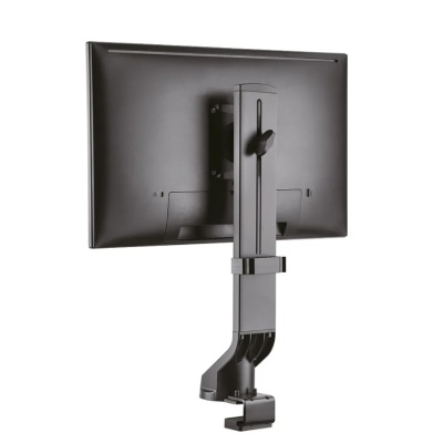 Suport monitor de birou Neomounts FPMA-D890WHITE; pentru display-uri cu diagonale 10"-30", sistem de prindere VESA 75x75~100x100, greutate maxima suportata 6kg, full motion, tilt +80°, swivel 60°, rotate 180°; inaltime reglabila manual 360-540mm; culoare - Img 4
