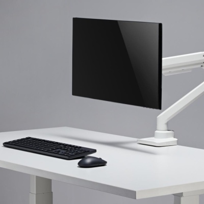 Suport monitor Serioux MM69-C012, compatibilitate dimensiune ecran 17"-49", arc cu gaz, greutate maximă suportata: (per ecran): 2~20 kg, VESA: 75x75, 100x100, inclinare: +50°~-20°, pivotare: +90°~-90°, rotația ecranului: +180°~-180°, instalare: clemă, - Img 8