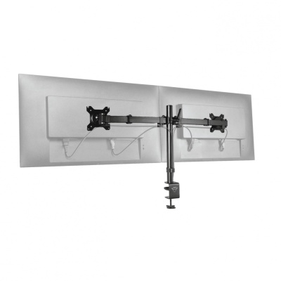 Suport Monitor Trust GXT 1120 Mara Dual Monitor Arm, montare birou, 510 x 860 x 115mm, VESA, 2.6 kg, negru - Img 2