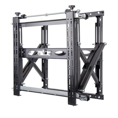 Suport perete cu pop-out B-Tech pentru ecrane cu diagonale intre 42"-120", greutate maxima suportata 125kg, VESA min. 200x100, VESA max. 400x400, distanta maxima de la perete 29.3 cm, sistem Push to open/push to close, se poate monta atat pe perete cat