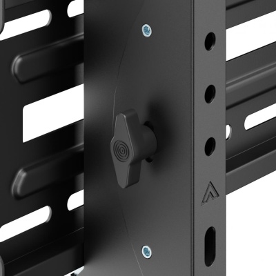 Suport perete TV Serioux 43-100" Tilt 75kg Profil 85mm Material: Otel Finisarea suprafeței: vopsea electrostatica Dimensiune ecran: 43"-100" Compatibilitate VESA: 75x75, 100x100, 100x150, 150x100, 100x200, 200x100, 150x150, 200x200, 200x300, 300x200, - Img 9