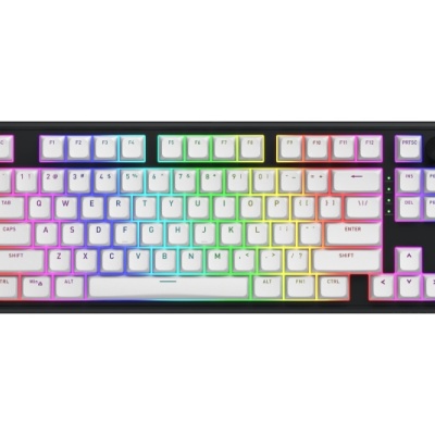 Tastatura Hator Skyfall 80 Mag ULTRA 8k, interfata USB, polling rate 8000Hz, iluminare RGB cu posibilitate de customiza fiecare tasta indiviudal, switch HATOR Aurum Ice Magnetic linear, profil taste OMA, buton de control multimedia, sistem de anulare a