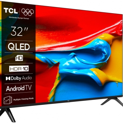 Televizor TCL QLED 32V4C, 80 cm, Smart Google TV, HD, (Model 2025) - Img 2