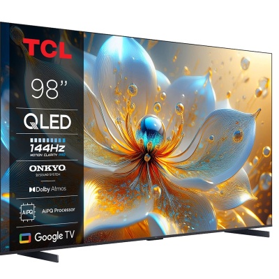 Televizor TCL QLED 98P89K, 248 cm, Smart Google TV, 4K Ultra HD, 144Hz, Onkyo - Img 2