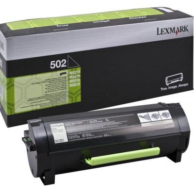 Toner LEXMARK 502, Black