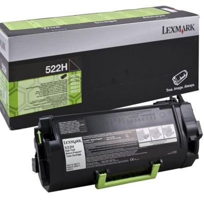 Toner Lexmark 52D2H00, black, 25 k, MS810de , MS810dn , MS810dtn, MS810n , MS811dn , MS811dtn , MS811n , MS812de , MS812dn , MS812dtn