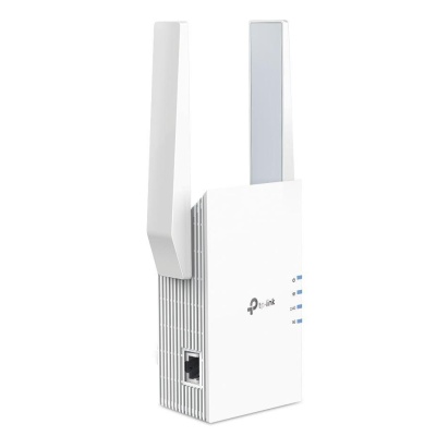 TP-link AX3000 Wi-Fi Mesh Range Extender, RE705X, 1 Port Ethernet Gigabit, 2 Antene externe, Standarde Wireless IEEE 802.11a/n/ac/ax 5GHz, IEEE 802.11b/g/n/ax 2.4GHz, frecventa 2.4, 5 Ghz, 574 Mbps at 2.4GHz, 2402 Mbps at 5GHz. - Img 2