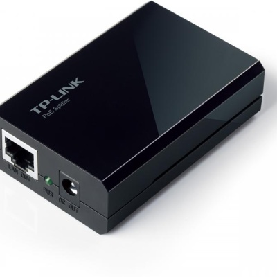 TP-Link, PoE Splitter, TL-POE10R, IEEE 802.3, 2*10/100/1000Mbps RJ45, Amperaj 2A, negru - Img 2