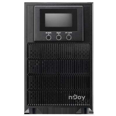 UPS nJoy Aten PRO 2000, 2000VA/ 1800W, On-line, LCD Display, 3 Prize Schuko cu Protectie, Management, Tower, Dubla conversie, Frequency Range 40Hz ~ 70 Hz, Connection port RS232 / USB / Intelligent Port, Dimensiuni: 397 x 145 x 220 mm, Greutate: 17 kg, - Img 4