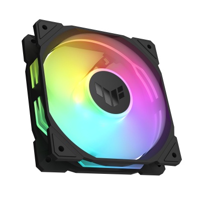 Ventilator Carcasa ASUS TUF Gaming TR120 ARGB Reverse Fan, 12 cm, 2200 RPM, 3 ventilatoare, RGB
