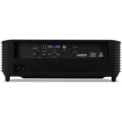 Videoproiector Acer X139, WXGA 1280*800, up to WUXGA 1920*1200, 4.800 lumeni, 16:10/ 16:9/ 4:3, 20.000:1, zoom optic 1.1x, distanta maxima proiectie 10 m, dimensiune maxima imagine 300'', boxa 3W, lampa 5.000/ 20.000 ore, 29 dB,2.4 kg, D-sub, composite - Img 2