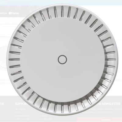 Wireless Access Point Mikrotik CAPGI-5HAXD2HAXD, Procesor: IPQ-6010 1.8 GHz, 128 Mb NAND, 2 x GB ports, Tensiune alimentare: 18 - 57V DC, PoE In: 802.3af/at, Dimesiuni: 228 x 48mm, Consum max: 28W, Licenta RouterOS: L4, PoE Out: 802.3af/at, Standard