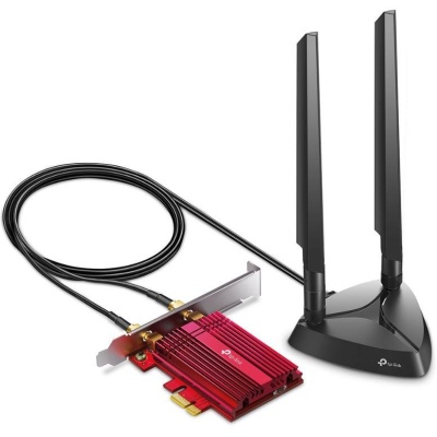 Adaptor wireless TP-Link, ARCHER TXE75E, AX5400, 2 x antene externe Dual-Band 5Ghz, 2.4 Ghz, PCI-E WI-FI 6E dimensiuni: 120.8 × 78.5 × 20.9 mm, Bluetooth 5.2. - Img 3