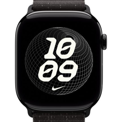 Apple Watch 46mm Midnight Black Nike Sport Loop