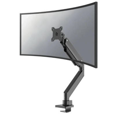 Brat monitor Neomounts NM-D775BLACKPLUS; pentru display-uri cu diagonale 10"-49", sistem de prindere VESA 75x75~100x100, greutate maxima suportata 18kg, full motion, tilt +45°, swivel 180°, rotate 360°; inaltime reglabila manual 270-600mm; culoare negru.