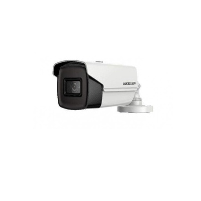 Camera de supraveghere Hikvision Turbo HD Outdoor Bullet, DS-2CE16H8T- IT5F(3.6mm); 5MP; Fixed Lens: 3.6mm; 5MP@20fps, 4MP@25fps(P)/30fps(N) (Default), EXIR, 80m IR, Outdoor EXIR Bullet, ICR, 0.005 Lux/F1.2, 12VDC, Smart IR, True WDR, 3D DNR, OSD Menu(Up