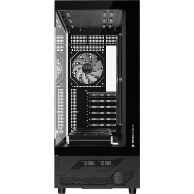 Carcasa ALPHAGEAR Dervish mark 1, RGB, Mid Tower, Black - Img 3