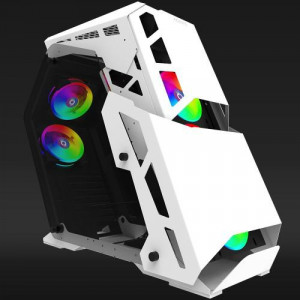 Carcasa Aqirys Procyon Mid Tower Case type: Mid Tower Materials: Tempered Glass (left & right side panel), 0.7 mm SPCC steel, ABS M/B support: Mini-ITX, Micro-ATX, ATX PSU support: ATX, 175 mm maximum length (bottom installation) VGA support: 330 mm